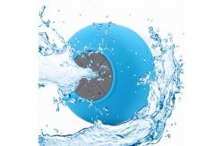 China Waterproof Shower Speaker Plastic Wireless Speaker With Suction Cup supplier