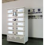 QR Coin Bill Parcel Refrigerated Lockers 24 Hours For Grocery Delivery for sale