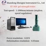 Force Resolution 0.01N Gel Strength Tester ST-16N Test Speed 1-1000mm/Minute for sale