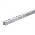 Universal Double Slotted Steel Bar With Heavy Duty Steel Powder Coated for sale