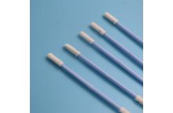 China Micro Round Head Sponge Cleanroom Foam Swab 3.2mm Lint Free supplier