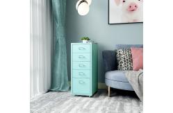 China mobile drawer metal Nightstand supplier