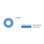 PCB Masking Soldering ESD Adhesive Tape 0.025mm High Temperature Polyimide Tapes