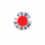 Supplier Audio Metal Aluminum Potentiometer Knob With Customized Markings for sale