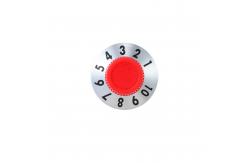 China Supplier Audio Metal Aluminum Potentiometer Knob With Customized Markings supplier