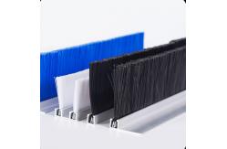 China PP Hair Door Bottom Seal Strip Brush Sweeps Frost Resistant supplier