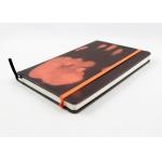 Sewing Glue Binding Custom Journal Notebook Special Thermo Pu Leather Cover Design