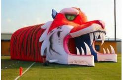 China Giant Inflatable Tiger Tunnel, Infaltable Tunnel For Outdoor Advertising supplier