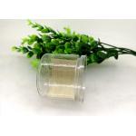 80ml Small Easy Open Clear Pet Jars For Preserved Fruit Packaging 53x53mm