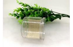 China 80ml Small Easy Open Clear Pet Jars For Preserved Fruit Packaging 53x53mm supplier