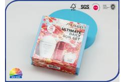 China Magnetic Flap Lid Gift Box With Printed Sleeve Cosmetic Set Package supplier