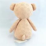 ODM OEM Animal Toys Joint Moving Bear Brown Pattern Plush Bear Toys 25cm