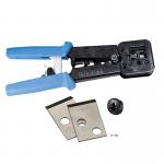 RJ45 RJ11 RJ12 Network Cable Crimping Tool , Multiple Use Plier EZ Crimping Tool for sale