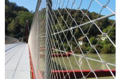 China High Safe Protection Wire Rope Netting Rustproof For Seaside / Animal Zoo supplier