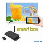 Smart Media Player Android Box And CMS Software Digital Signage Split Screen for sale