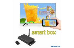 China Smart Media Player Android Box And CMS Software Digital Signage Split Screen supplier