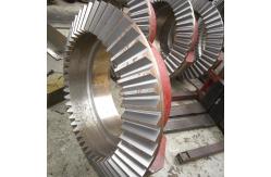 China Customized Straight Bevel Gears 90 Degree Conical Gear For Mining Equipment supplier