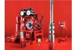 China Centrifugal Motor Drive Vertical Turbine Fire Pump for Fire Fighting Application supplier