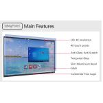 86'' Smart Board School Teaching Interact LCD Panel Digital Flat Interactive Touch Panel