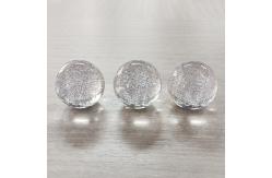 China Customized Clear Glitter Ball Shiny Arylic Ball Glitter Powder Resin ball supplier
