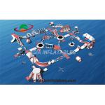 Customized Floating Inflatable Aqua Park Inflatable Aquatics Park For Sea