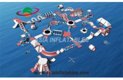 China Customized Floating Inflatable Aqua Park Inflatable Aquatics Park For Sea supplier