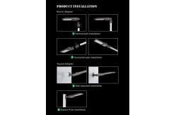 China Waterproof Smart Die Casting Aluminum Led Street Light Photocell Optional supplier