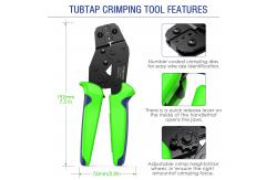 China Durable Pin Wire Crimper Tool AWG 26-16 For Electronic Equipment supplier