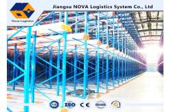 China Q235 Steel Pallet Racks Radio Shuttle Racking Optimizing Space Networking Control supplier
