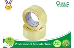 China Anti Buffer Acrylic Strong Clear Adhesive Tape , Personalized Crystal Clear Tape Water Base supplier