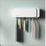 Healthlead D005 Wall Mounted UV Toothbrush Sanitizer Holder Timing Function