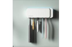 China Healthlead D005 Wall Mounted UV Toothbrush Sanitizer Holder Timing Function supplier