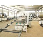 Three Calender Plastic Sheet Board Extrusion Line PLC Control for sale