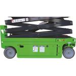 Electric Man Lift 10 Meters, Self propelled Scissor Lift MEWP With Extendable Platform for sale