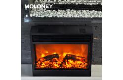 China Indoor Wood Mantel Fireplace Fake Log Set Electric Fireplace With Remote supplier