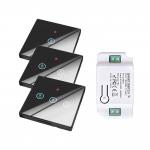 SIXWGH Tuya Wifi Connected Light Switch Home Automation Touch Wall Switch Controller for sale
