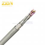 Separate Screened Data Transmission Cable Braid Made Of Tinned Copper Round Wire Special PVC for sale