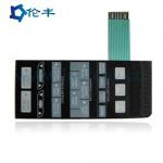 Autotex F150 Membrane Touch Switch 3M Adhesive Glossy Membrane Control Panel for sale