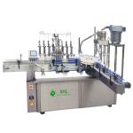 Monobloc RoHS 20ml Semi Automatic Bottle Capping Machine for sale