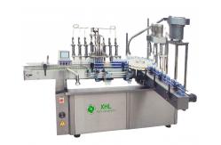 China Monobloc RoHS 20ml Semi Automatic Bottle Capping Machine supplier