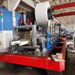 Portable Eavestrough 5 Inch Gutter Machine 5T Decoiler Customized for sale