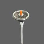 One Inch Tinplate 360 Degree Spray Can Valve Aerosol Can Components for sale