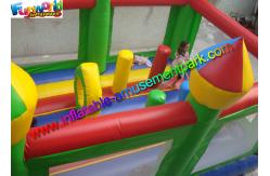 China Customized Inflatable Bounce House Castles With PVC for Outdoor , backyard , school supplier