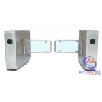 Semi Automatic Control Passager Security Pedestrian Swing Barrier RS485 / TCP / IP Interface for sale