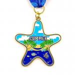 Die Casting Star Shaped Personalized Medal With Lacquer Baked for sale