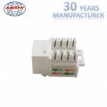 White Cat6 RJ45 Keystone Jack Keystone Punch - Down Stand For Wiring System for sale