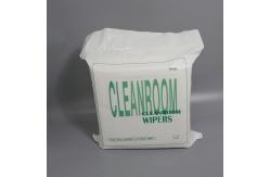China LCD PCB Cleanroom Polyester Wipes Industrial Use Lint Free Cloth High Absorbance supplier