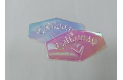 China Clothing Holographic Effect TPU Heat Transfer Label With High Frequency supplier
