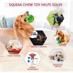 Rubber Puppy Dog Bone Safe Toys For Aggressive Chewers Interactive