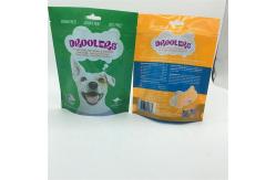 China ODM Digital Printed Stand Up Pouches Doypack Recyclable For Dog Snacks supplier